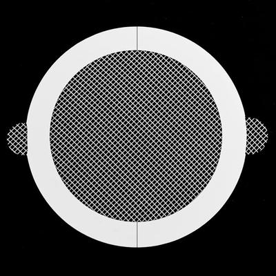 SZB Filet de Drainage Attrape-Cheveux Couvercle de Drain Joint de Drain Jetable Collecte des Déchets Capillaires Salle de Bain Salle d'Eau Drain Évier Bain (Cercle 110mm, 100 pièces)