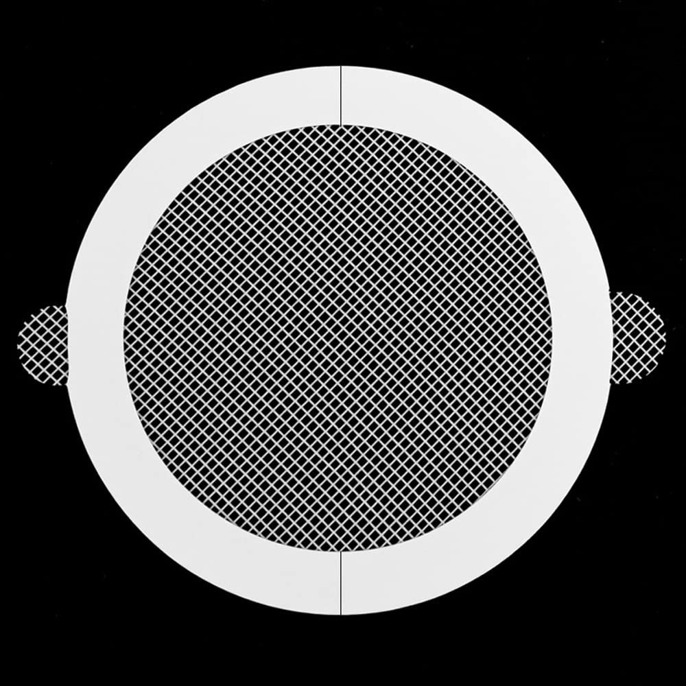 SZB Drain Net Hair Catcher Drain Cover Disposable Drain Seal Hair Garbage Collection Bathroom Washroom Drain Sink Bath (Circle 110mm, 100pcs)