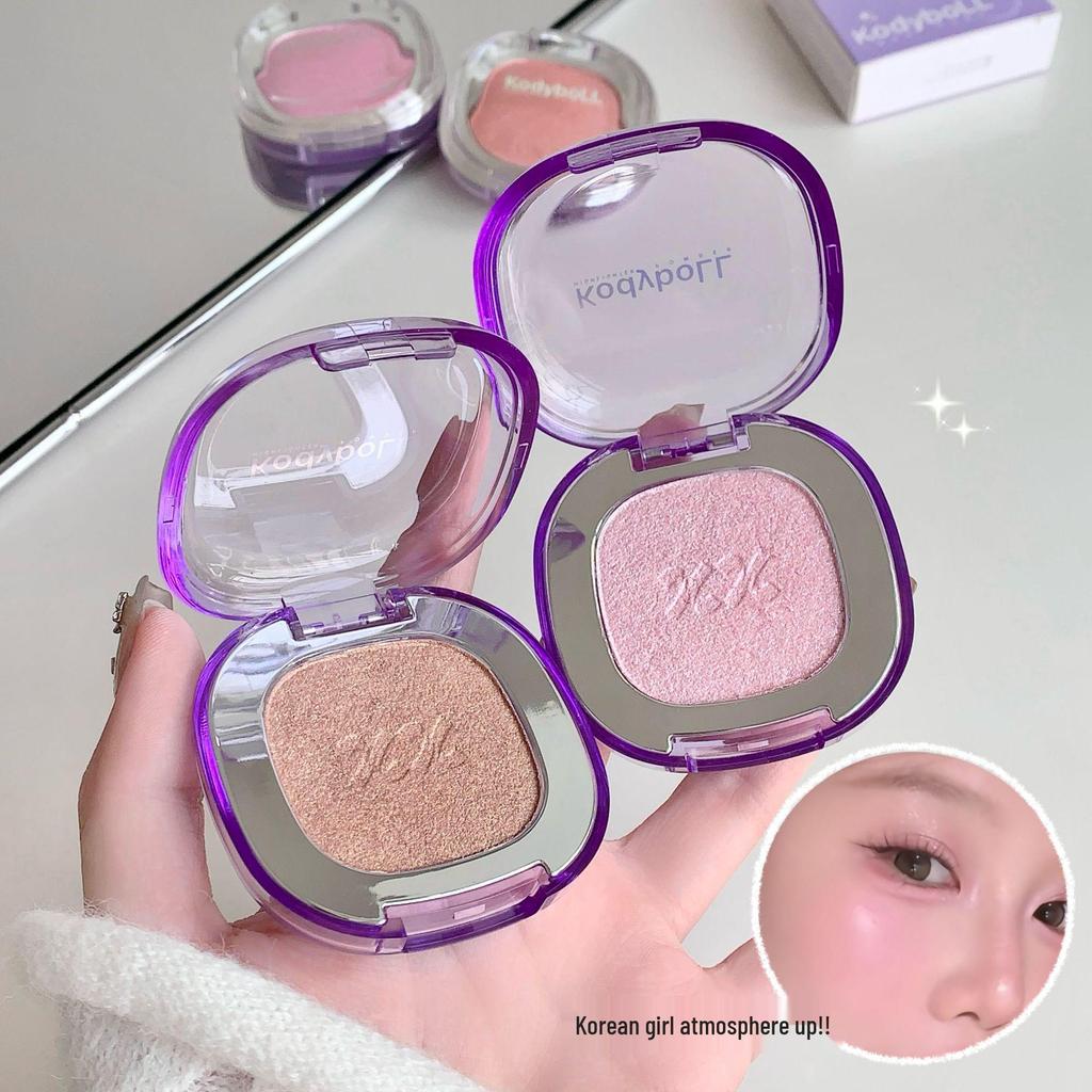 KodyboLL Translucent Focus Highlighter: Three-Dimensional Sparkle & Brightening Blush Makeup.