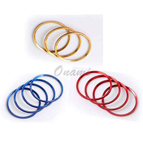 Onami Toyota RAV4 Wheel Logo Ring, Logo Garnish, Garnish, Exterior Parts, Accessories, Custom, New Toyota RAV4 Exclusive XA50 Type, Aluminum Allo