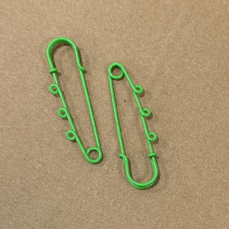 12pcs/Bag Brooch Pins Colorful Safety Pin DIY Crafts Sewing Supplies Accessories