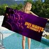 Fnaf Five-nights-At-Freddys Grandi Asciugamani da Spiaggia in Microfibra Asciugatura Rapida Asciugamani da Spiaggia Sabbiosa Asciugamano da Piscina Per Viaggio Piscina Nuoto Yoga
