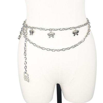 Butterfly Waist Chain Ladies Belt Women'S Decorative Dress Waist With Jk Skirt Pant Chain Slip Skirt