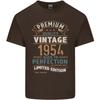 Premium Vintage 72nd Birthday 1954 Unisexs Light Cotton TShirt