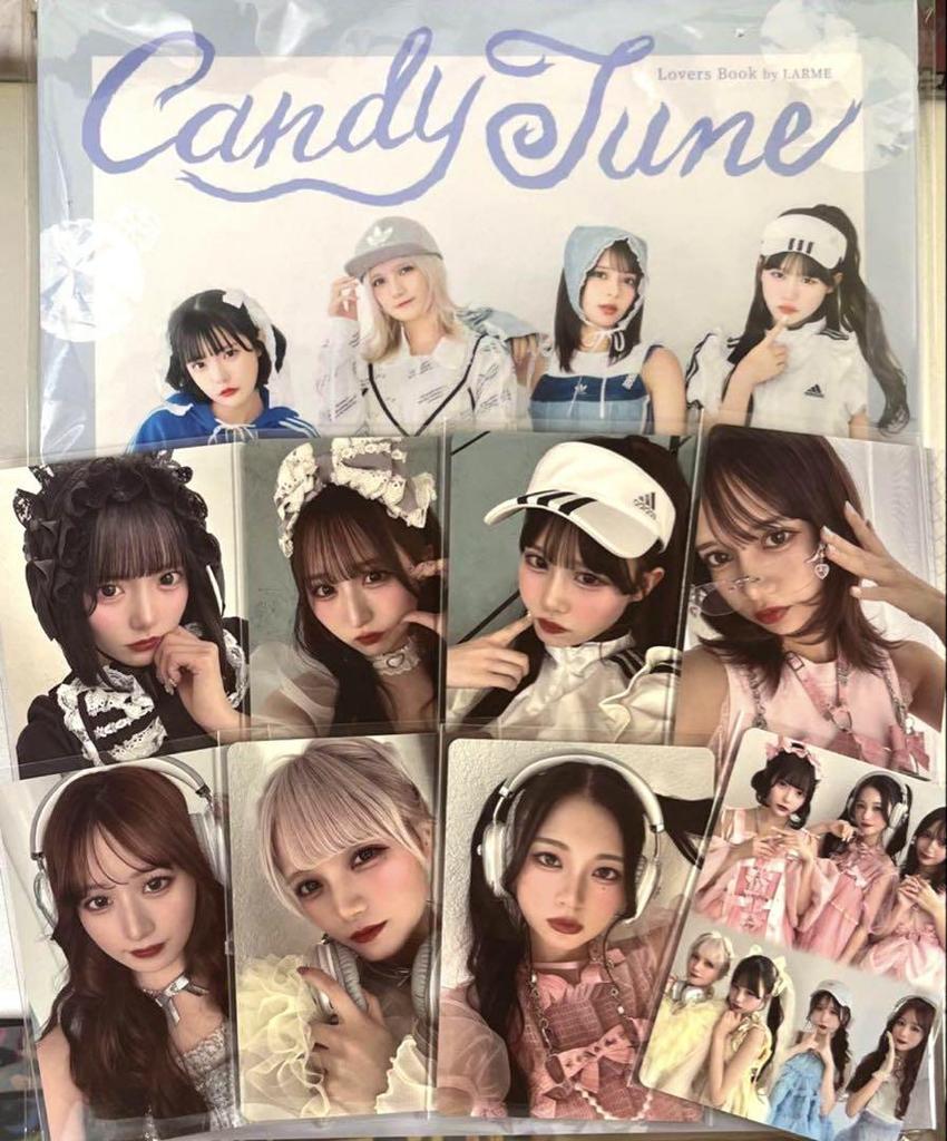 [USED] CANDYTUNE LARMEbooks & 8 Trading Cards