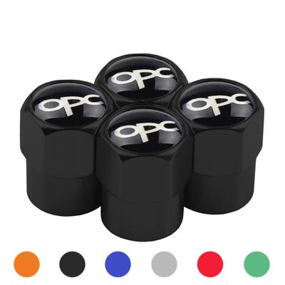 AAHK1 4Pcs Car Styling Metal Tire Valve Stem Caps Rim Accessories For Astra Insignia Mokka Zafira Corsa Vectra C Car Wheel Hubcap