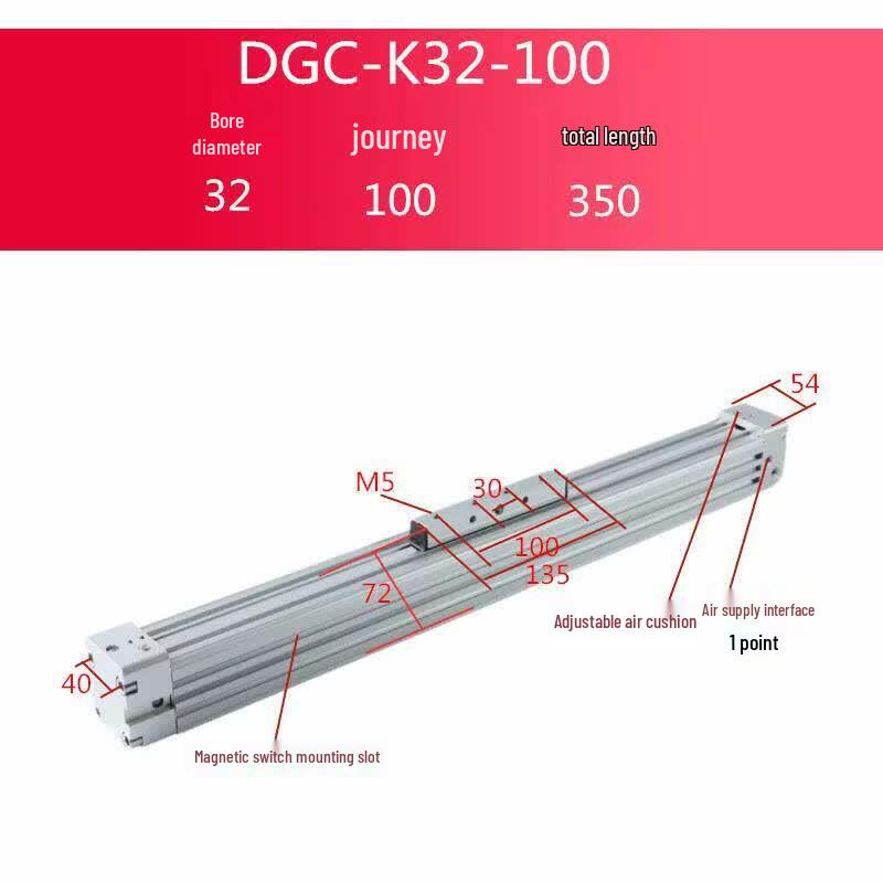 

Festo Style High-Speed Mechanical Rodless Cylinder