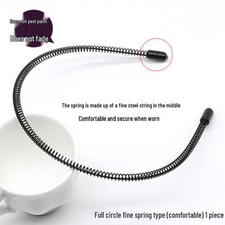 Trendy Korean Men's Sports Headband: Slicked Back Hairband & Wavy Hairpin for Face Washing & Influencer Bangs