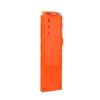 18   EVA Soft   Clip   Plastic   Toy Cartridge Holder (Opaque Orange)
