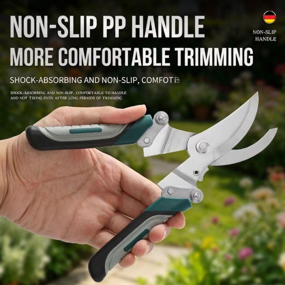 Foldable Pruning Shears Stainless Steel Branch Pruner Convenient Plant Branch Trimmer  Landscaping