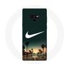 Case for Samsung Galaxy Note 9 Nike Logo Palm Tree Miami
