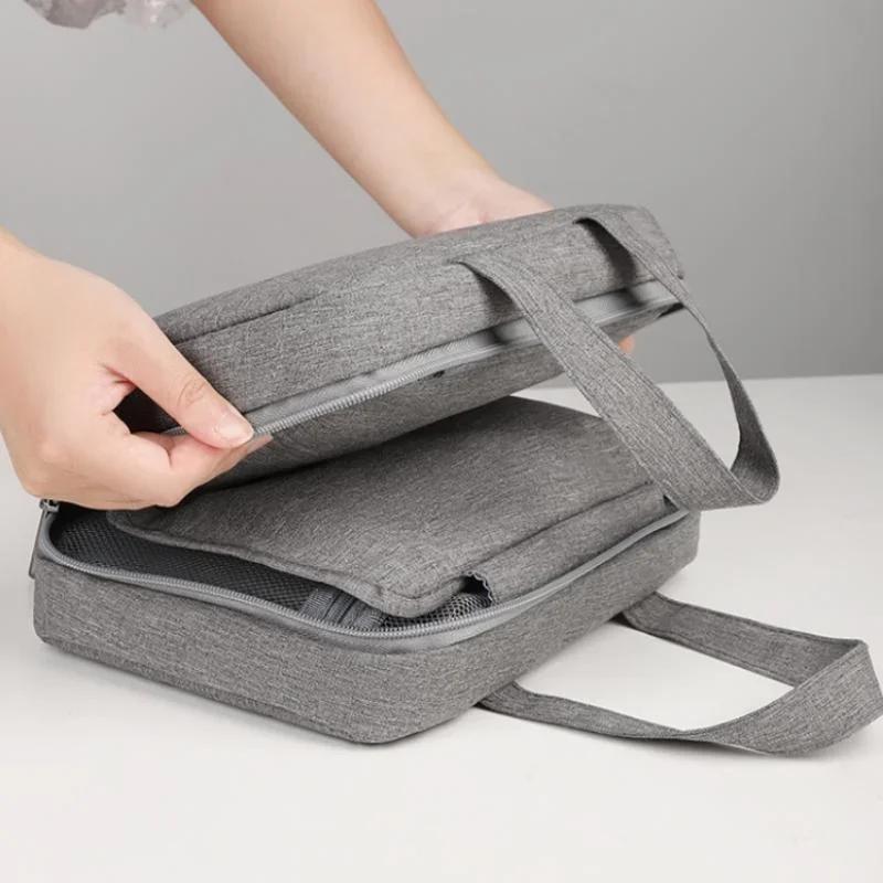 Portable Toiletry Bag Multifu Dry Wet Separation Four Fold Makeup Bages Large Capacity Travel Waterproof Folding Storage Box