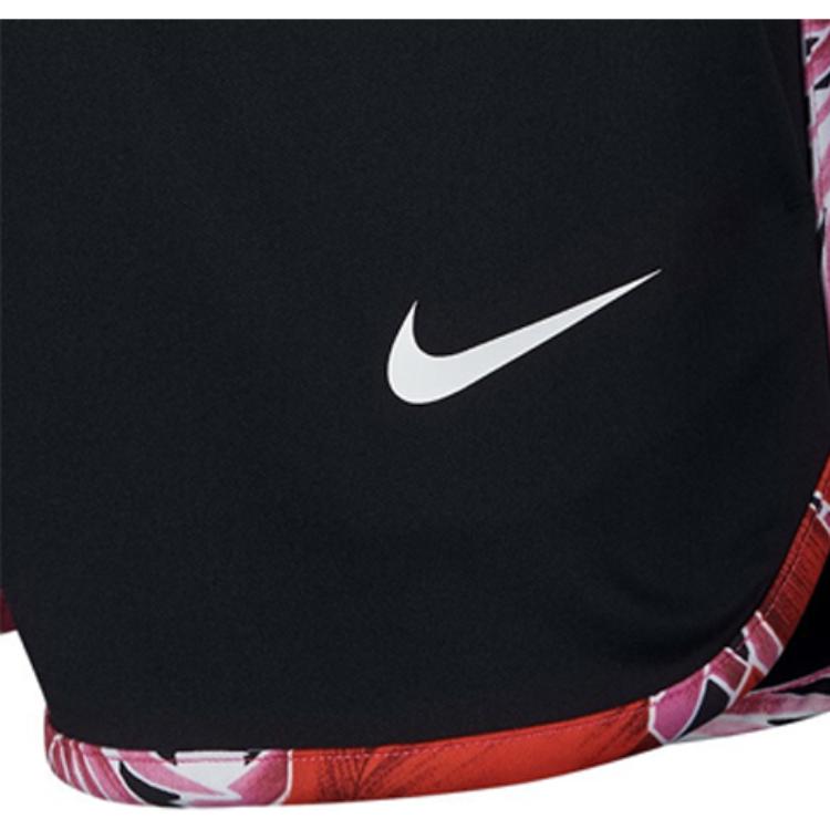 Nike Floral Print Running Shorts Women Shorts Black BV8881-010