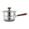 316L Stainless Steel Non-stick Yukihira Pan - Thickened Milk and Baby Food Pot for Induction Cookers, Steaming, Boiling, and Soup