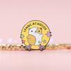 Cartoon Adorable Character Letter Brooch Beautiful Alloy Pin For Stylish Accessories