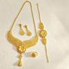 Middle East Jewelry Dubai Saudi Jewelry Bridal Necklace Earrings Ring Bracelet Four-piece Jewelry