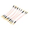 Sma To 2X Sma Male Female Y Type Splitter Combiner Jumper Cable Pigtail