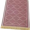 Elegant Prayer Rug ,Worship Carpet Mat ,Doormat Floor Mat, with Tassel ,Area