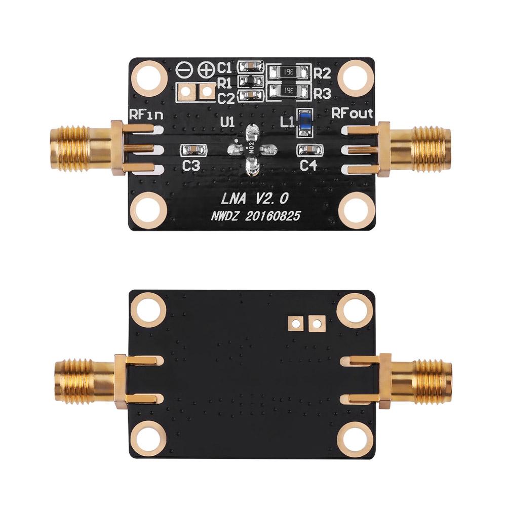 50K 2G RF Amplifier Broadband with Low Noise Amplifier LNA Gain 31DB@0.5G
