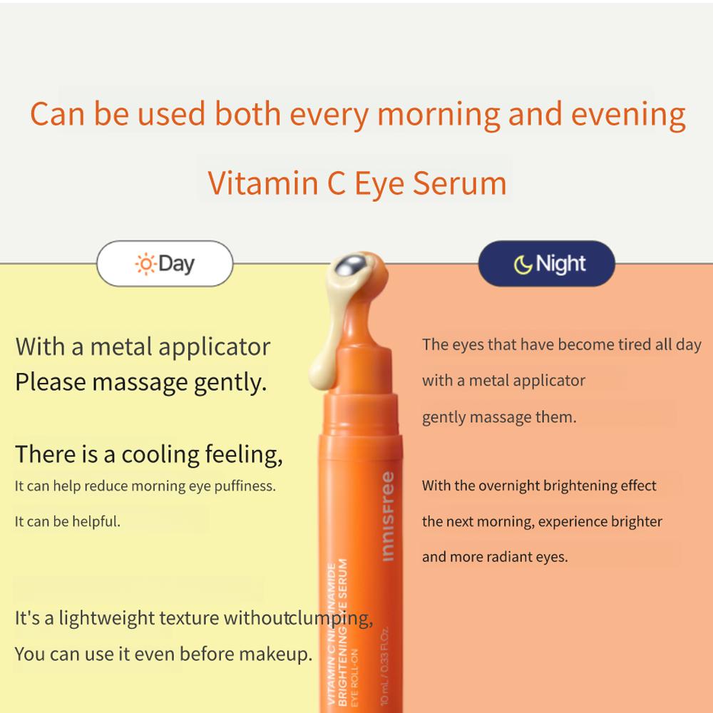 2026 NEW_[INNISFREE] Vitamin C Niacinamide Brightening Eye Serum 10ml