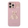 Cute Purple Kitten 15promax Apple 17 Mobile Phone Case IPhone 14 Suitable for 13 Cartoon Three Dimensional 12 Soft