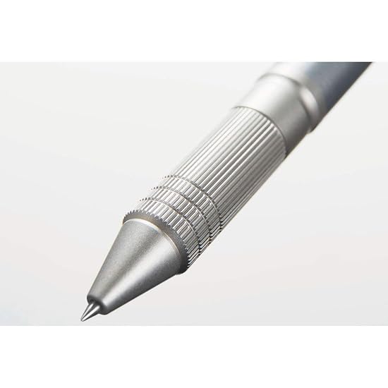 uni-ball Jetstream 4&1 Metal Edition Multi-Function Pen, 0.5mm, Gun Metallic, Smooth Writing, MSXE52