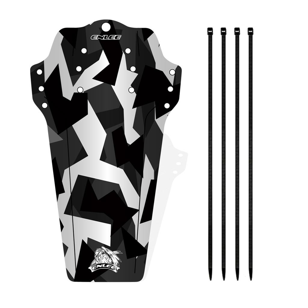 1pc Bike Fender Mountain Road Bike Mud Guard Front and Rear Compatible Cycling Mudguard with Fixing