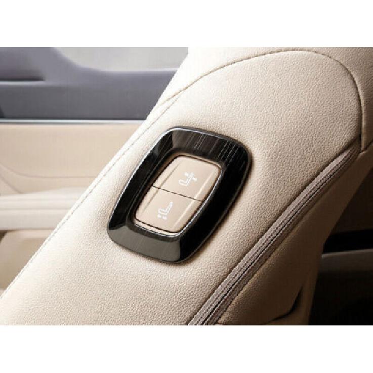 Driver Seat Adjust Button Frame Trim For Toyota Camry 2018- Black Titanium