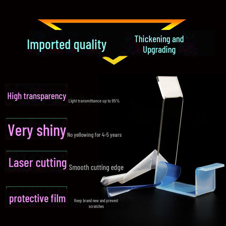 Transparent Acrylic Shoe Display Rack for Adult & Children's Shoes