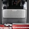 For Lexus NX 200 250 260 350 350H 450H -2025 Stainless Steel Roof Reading Light Frame Decorative Car Interior Accessories