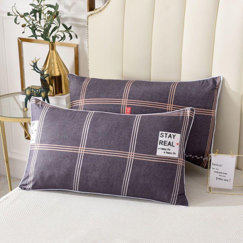 

40*60 см наволочки мультфильм пара спальня антиклещевой квалифицированный чехол для взрослых простые четыре сезона мягкие северная Европа 2pcs 400X600mm