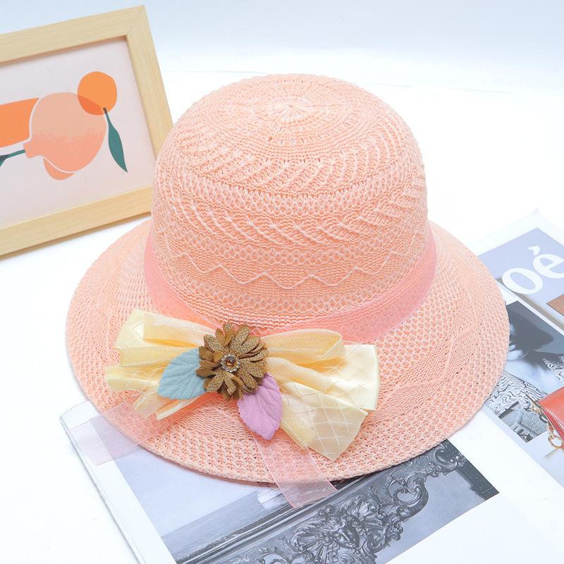 New Straw Hat Women's Outdoor Sunshade Sunscreen Hat Big Brim Trendy Vacation Beach Hat Breathable Cool Hat
