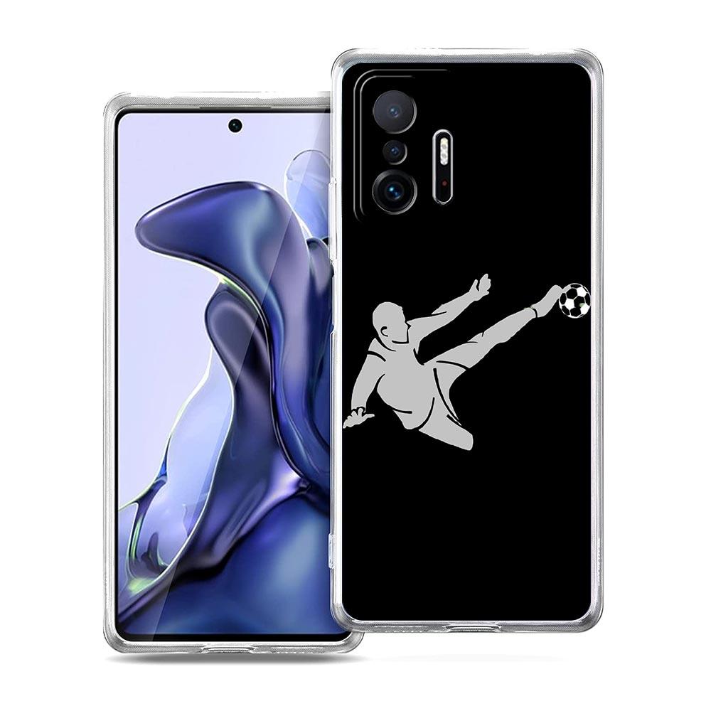 Football Player Soccer Art Phone Case For Xiaomi Mi 12T 10 12 Lite 11 Ultra 11X 11T Pro Poco X4 X3 NFC F3 M3 M4 5G Clear Cover