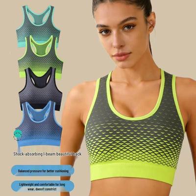 Women's Racerback Yoga Sports Bra - Running & Fitness Vest