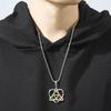 Fashion Love Celtic Knot Pendant Necklace 925 Silver Cast Jewelry