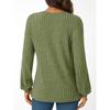 Women's Long Sleeve V-Neck T-Shirt Casual Basic Top for Everyday Wear