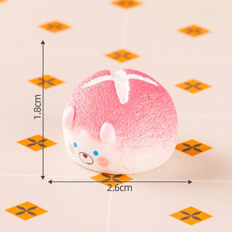 Micro-landscape Simulation Cute Little AnimalsDesserts Small Bbread Decorations Blind Bags