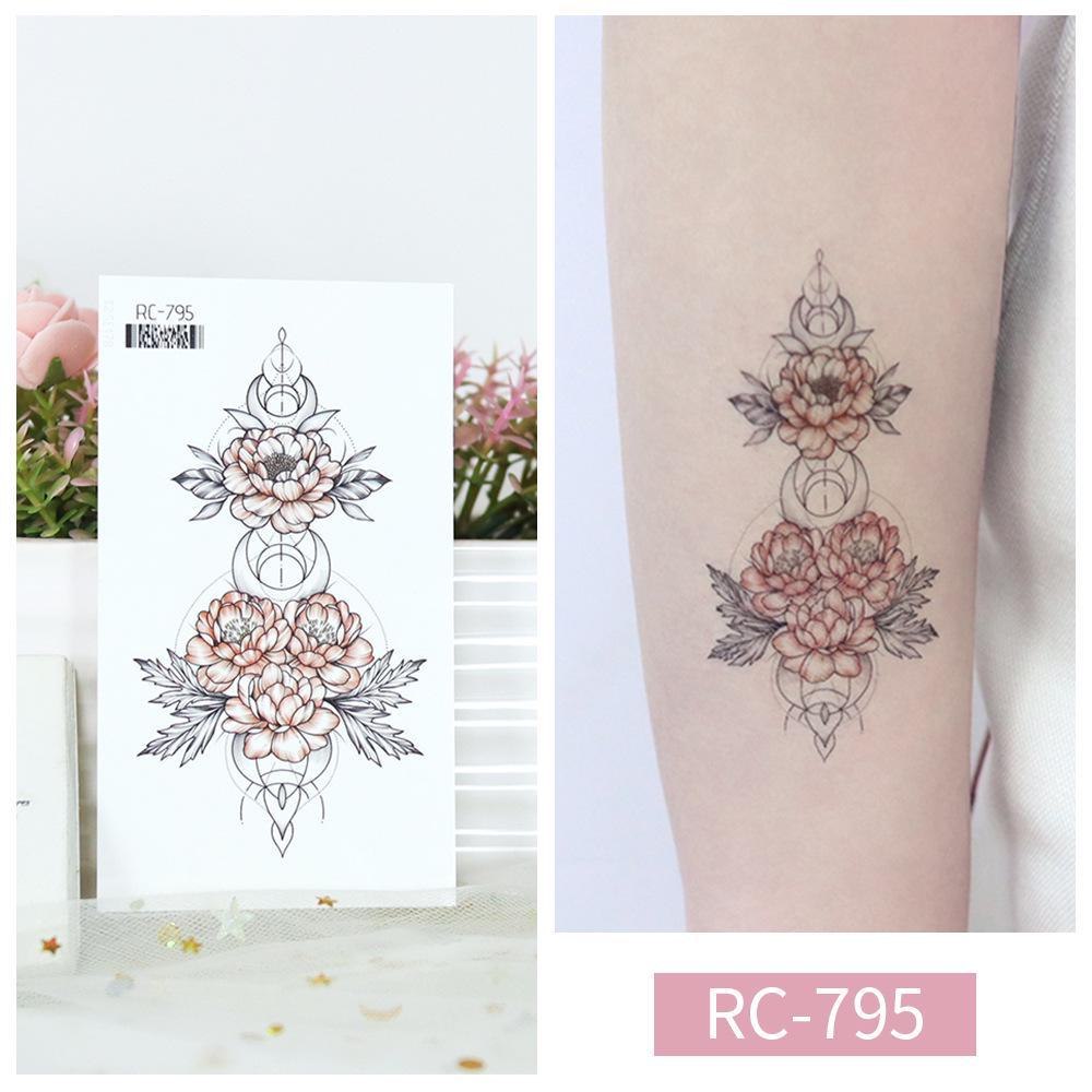 Butterfly Tattoo Stickers: Small, Fresh, Waterproof, Retro Black & White, Temporary Hand Designs