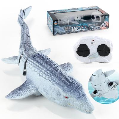 Puzzle Electric 2.4G Remote Control Swimming Dragon Electric Walking Dinosaur Children's Dinosaur Model Toys