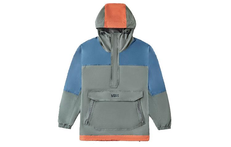 Vans Jackets Men s Olive Green Hooded Moderate Mock Two Piece VN0A4MLHDB0 L