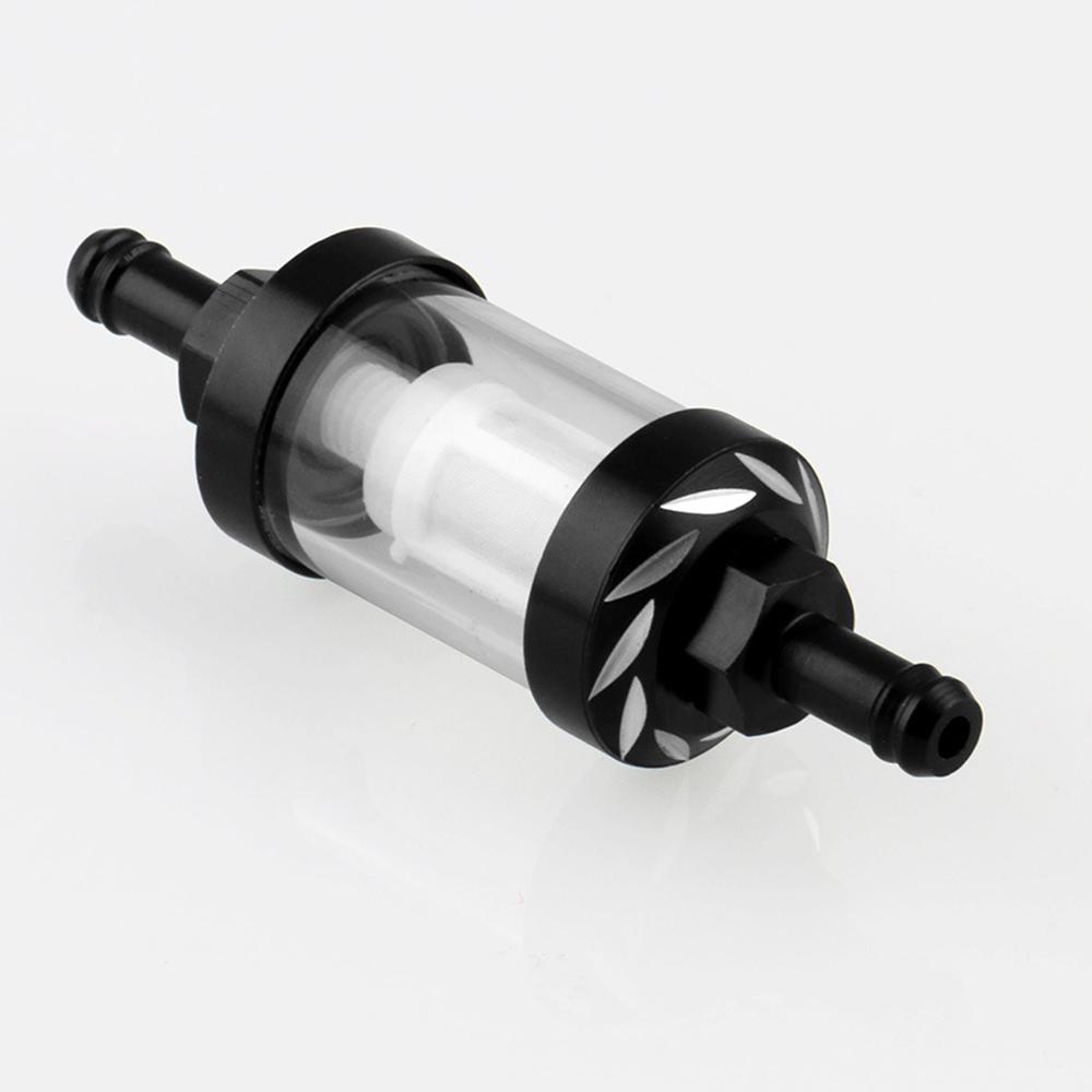 Motorcycle Gas Fuel Filter CNC Aluminum Alloy ATV Off-road  Fuel Gasoline Oil Filter Replacement Separator Moto Accessories