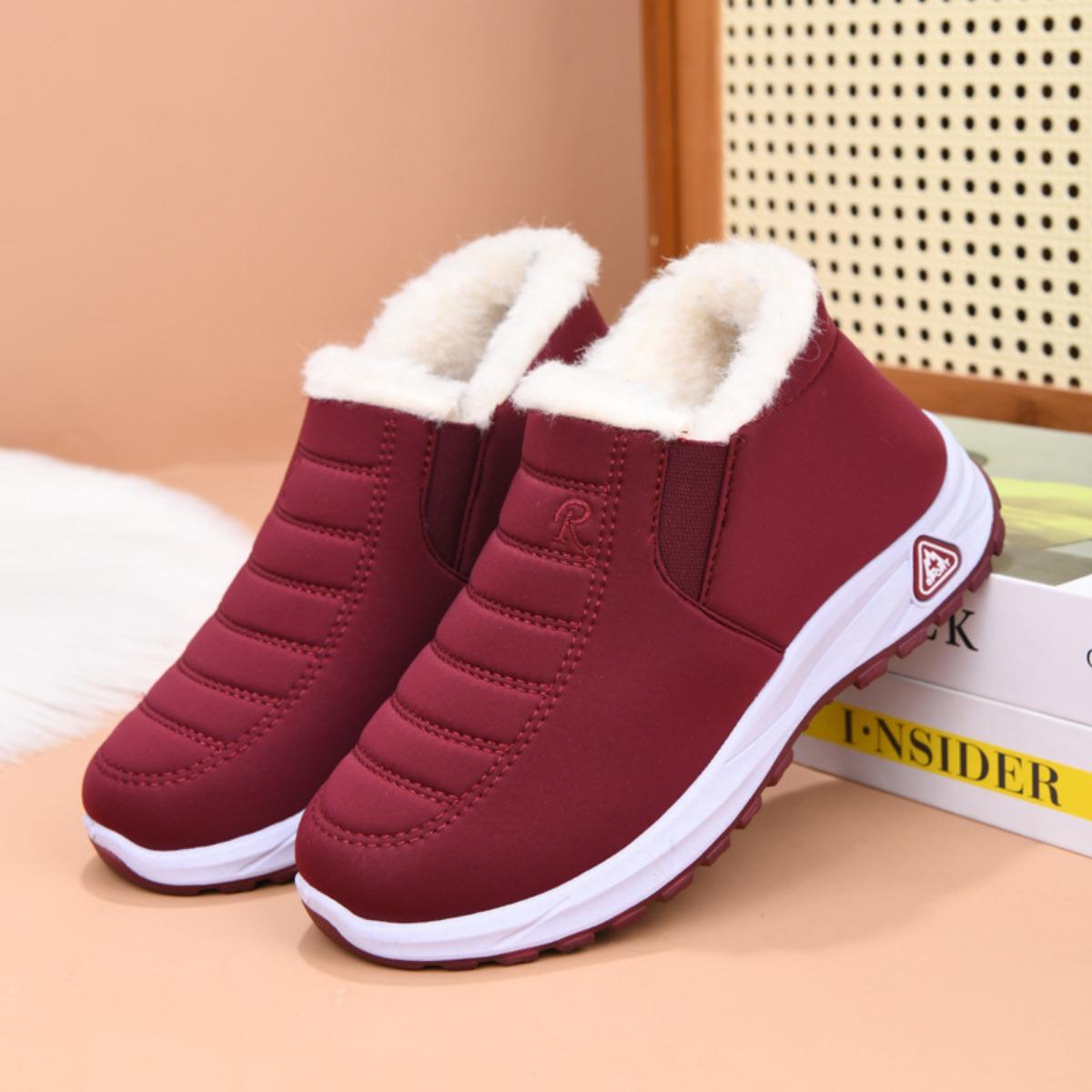 Cloth Shoes Men s Velvet Cotton Shoes Cotton Boots Warm Snow Boots Men s Shoes 35 1298₽