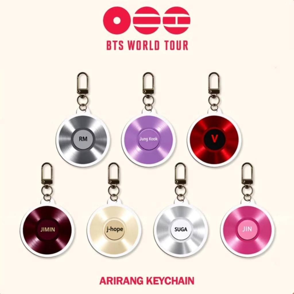 BTS Acryl-Schlüsselanhänger für Welttournee-Konzerte, Rucksackanhänger, Promi-Merchandise und Support-Geschenke.