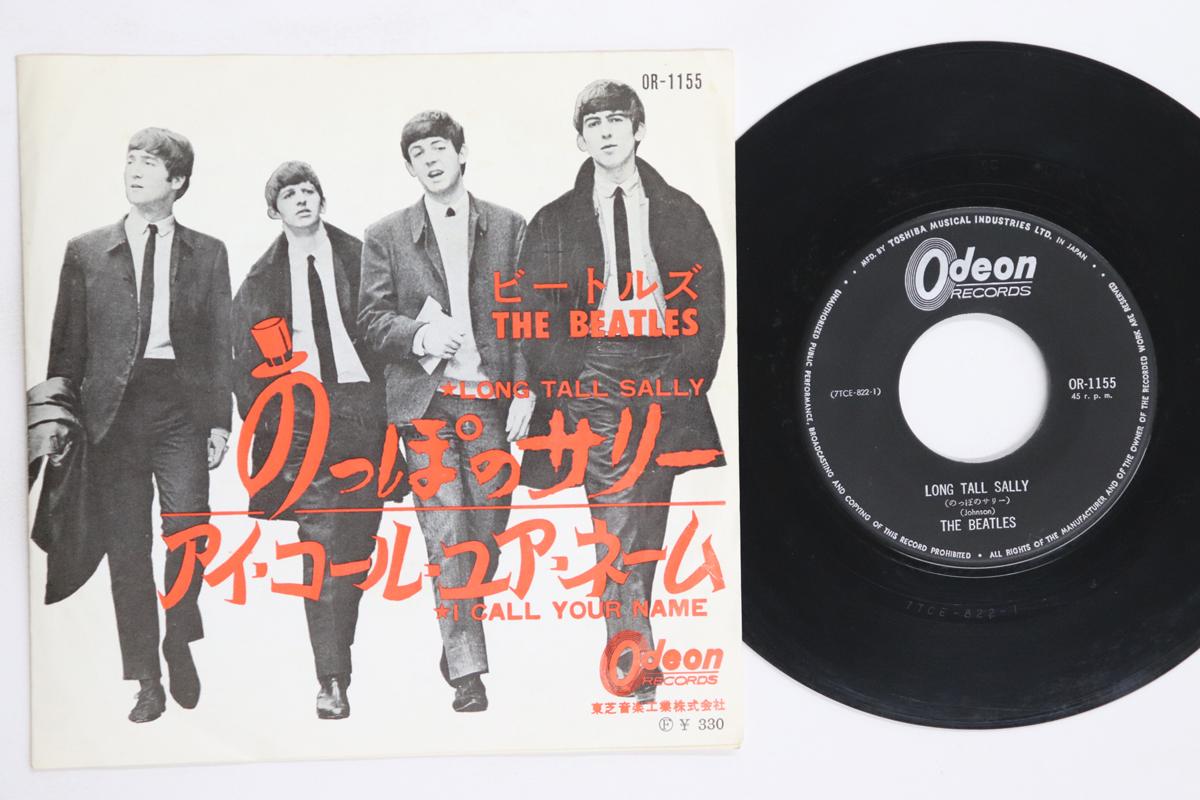 

7inch Record BEATLES Long Tall Sally I Call Your Name OR1155 ODEON 1965 Japan Rock Used