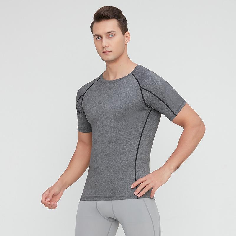 New Men'S Polo Shirt Made Of Pure Cotton With Dropped Shoulders High-Quality Loose Fit For Fitness Versatile For Daily Exercise Short Sleeved Casual