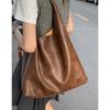 Retro und High-End Unterarm-Pendler-Tasche, Einfache Tragetasche, Einzelne Umhängetasche mit großem Fassungsvermögen