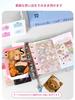 Transparent Sticker Book for Mocasa Sticker Book with Removable M5 Sticker Perfect for Favorite Anime Fans Girls, Binder, Storage, (Clear)