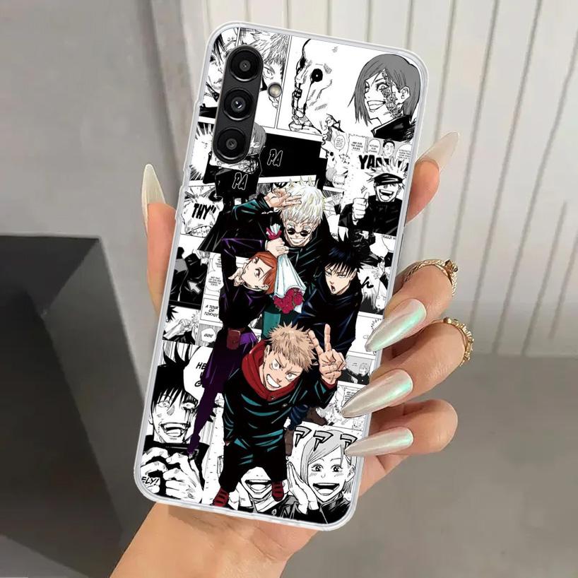 Jujutsus Japan Anime Phone Case for Samsung Galaxy A17 A16 A37 A26 A36 A57 A56 A15 A25 A35 A55 A14 A24 A34 A54 A13 A23 A33 A53 G