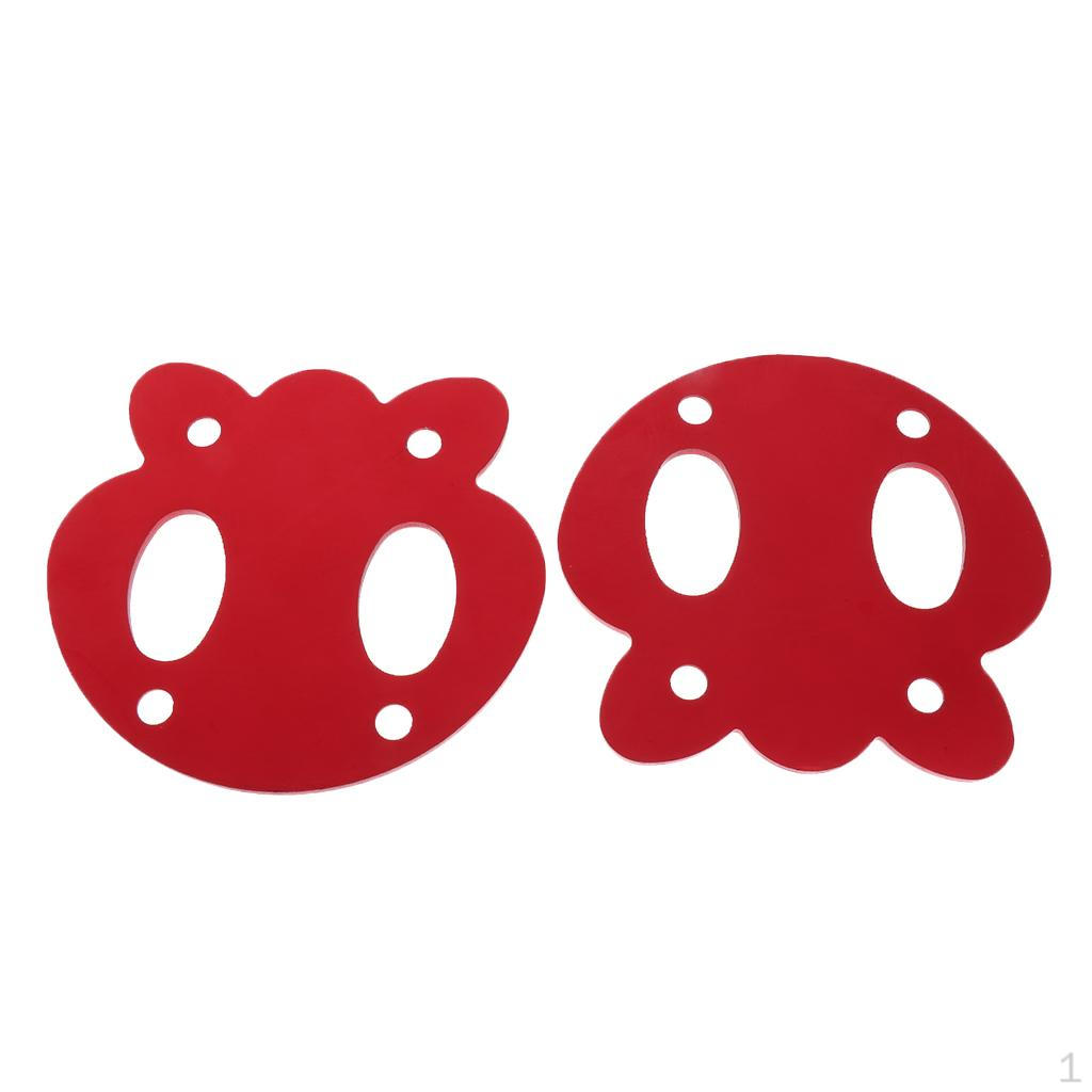 2 Pieces Skateboard Longboard Riser Pads