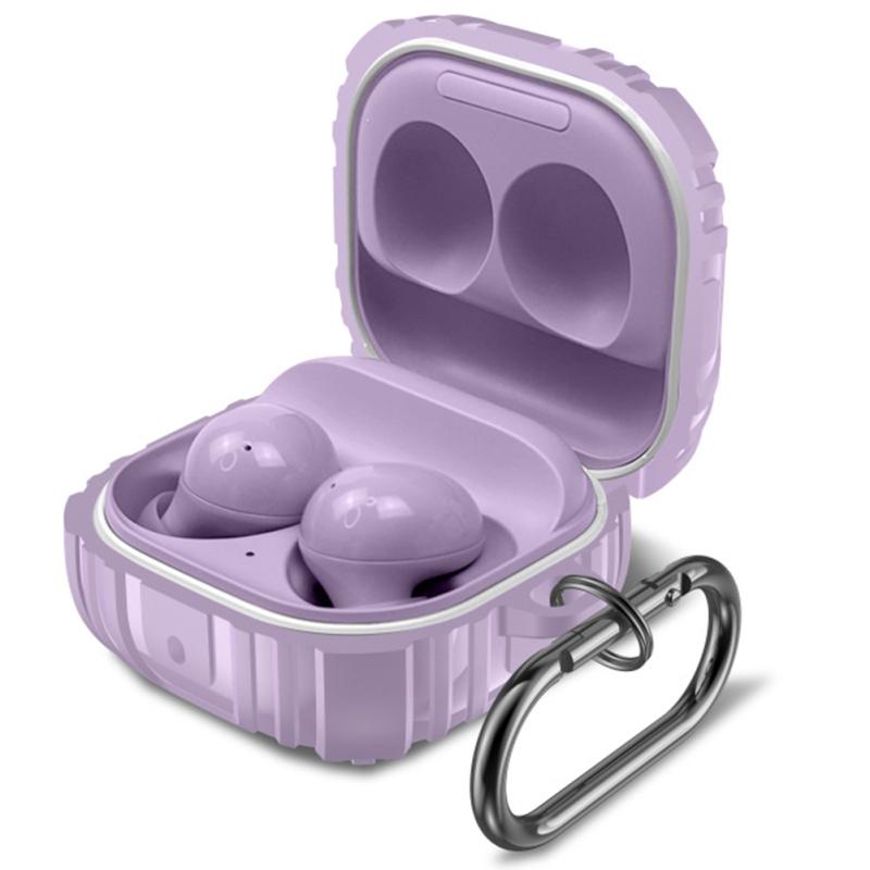 

Захисний чохол Bluetooth-сумісний навушник Shell Buds Soft Case сумісний для Samsung Galaxy Фіолетовий
